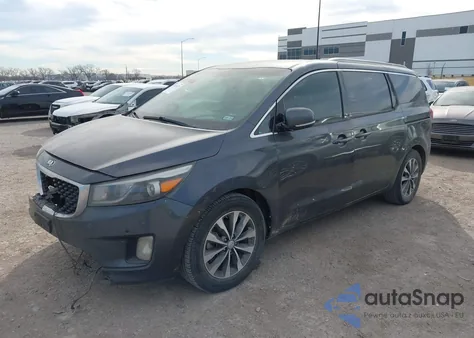 2017 Kia Sedona Sx z USA, uszkodzony, nr VIN KNDMC5C19H6318833